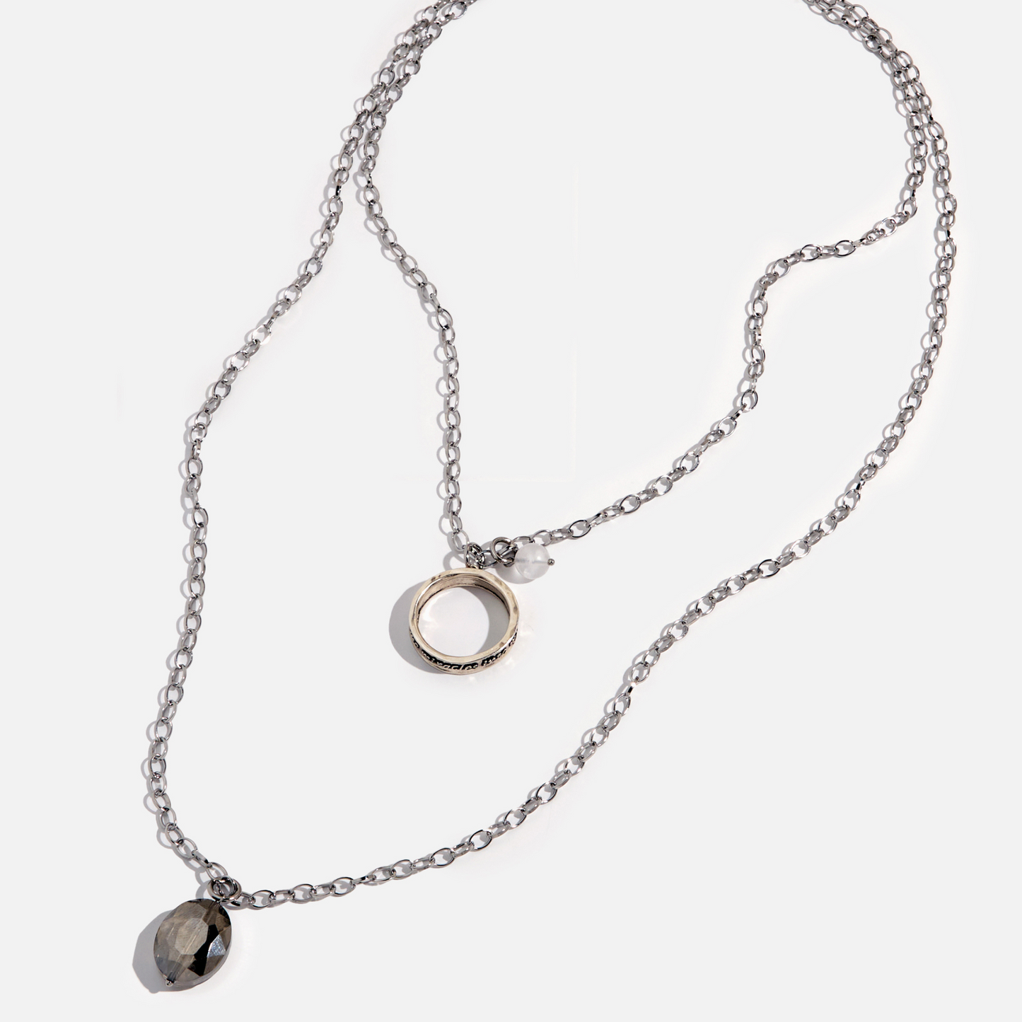 I Welcome Miracles Ring Original Necklace