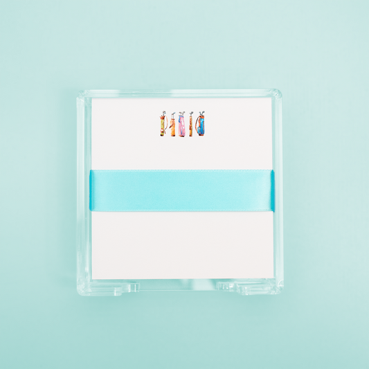 Golf Bags Square Desk Set