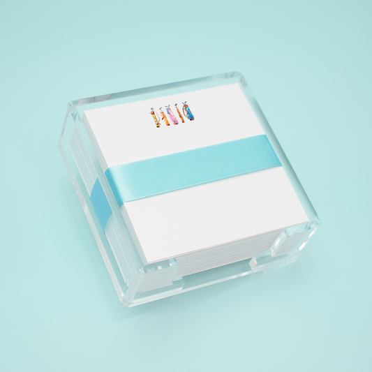 Golf Bags Square Desk Set