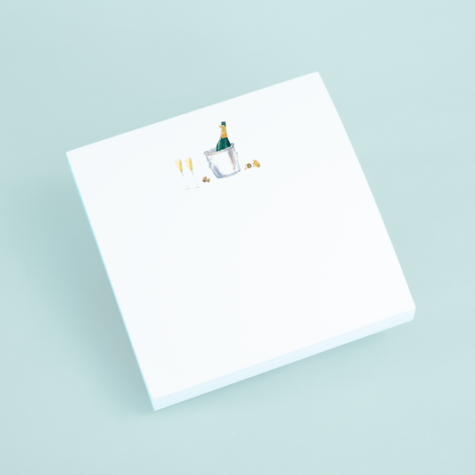 Champagne Celebration Square Desk Set