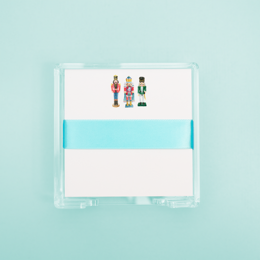 Nutcracker Drummers Square Desk Set