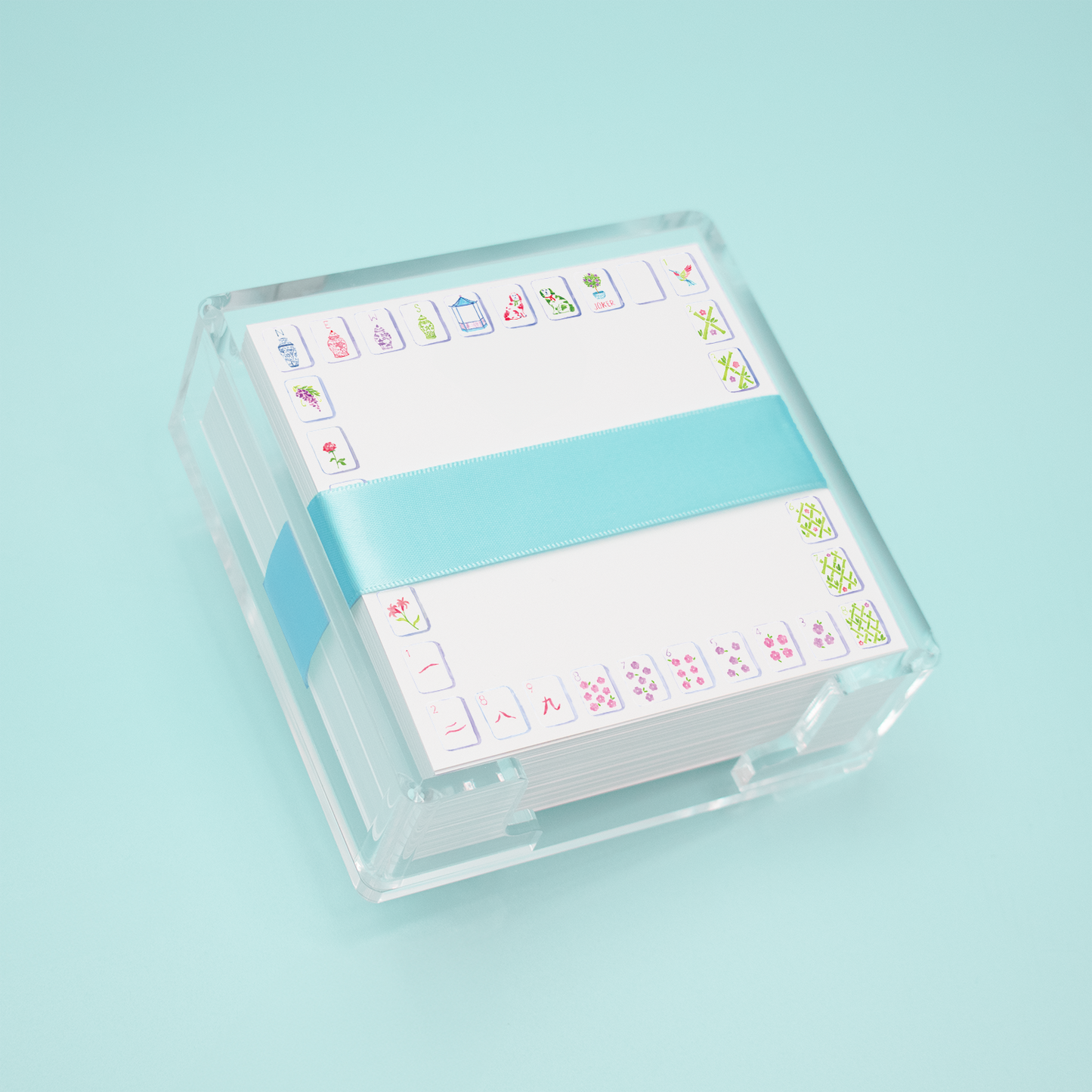 Mahjong Square Desk Set