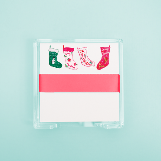 Vintage Stocking Desk Set