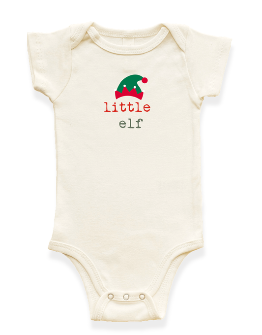 Little Elf Organic Baby Bodysuit