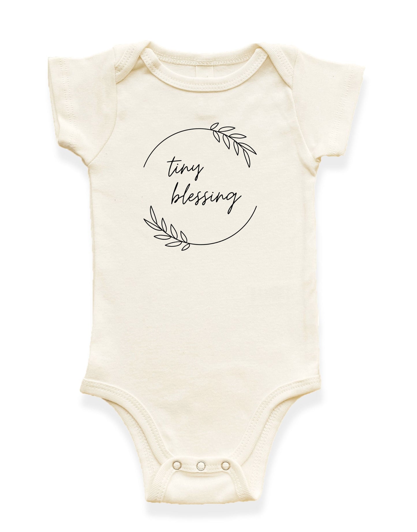 Tiny Blessing Organic Cotton Baby Bodysuit