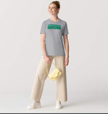 Round Top Texas Sign T-Shirt - Gray