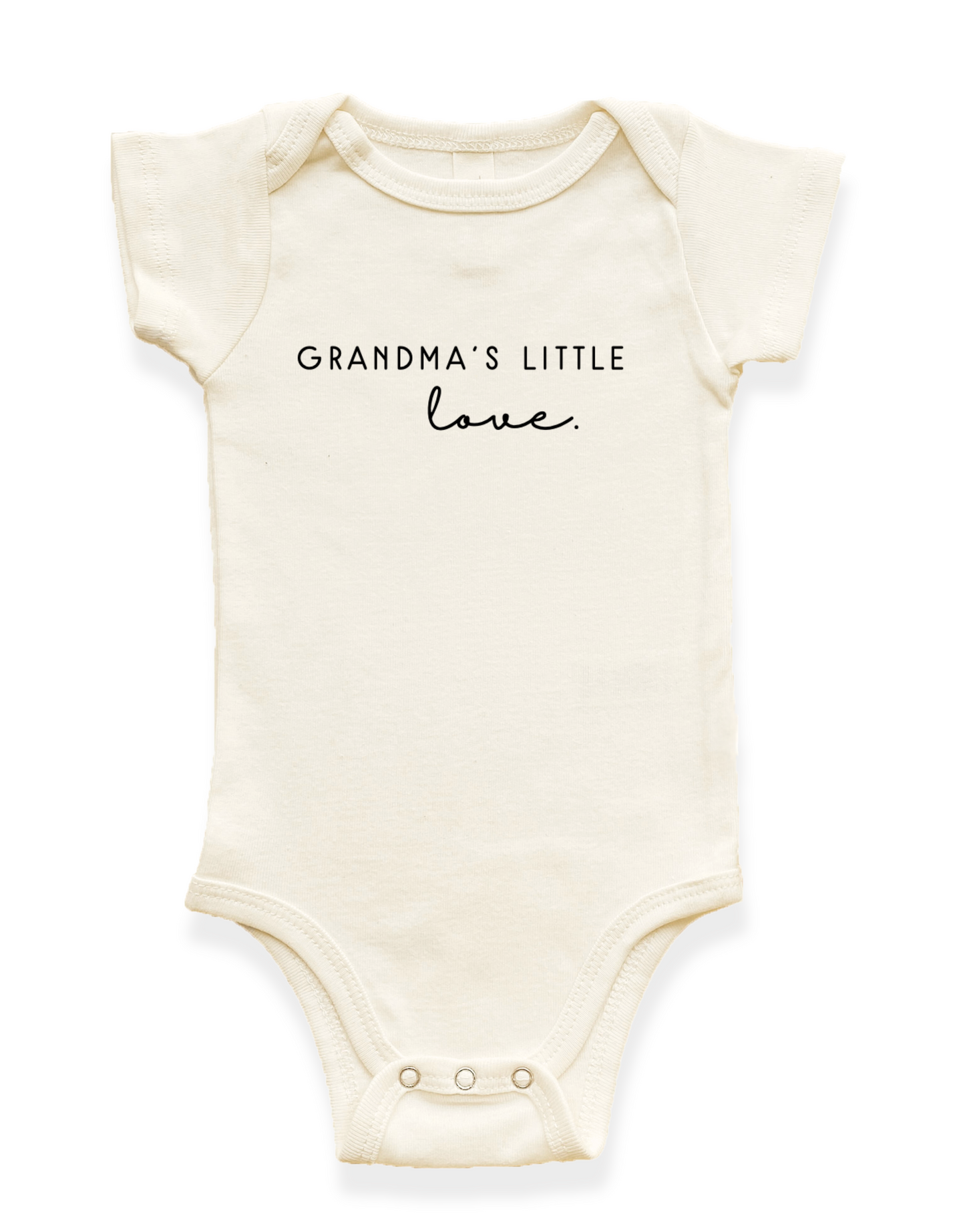 Grandma's Little Love Organic Baby Bodysuit