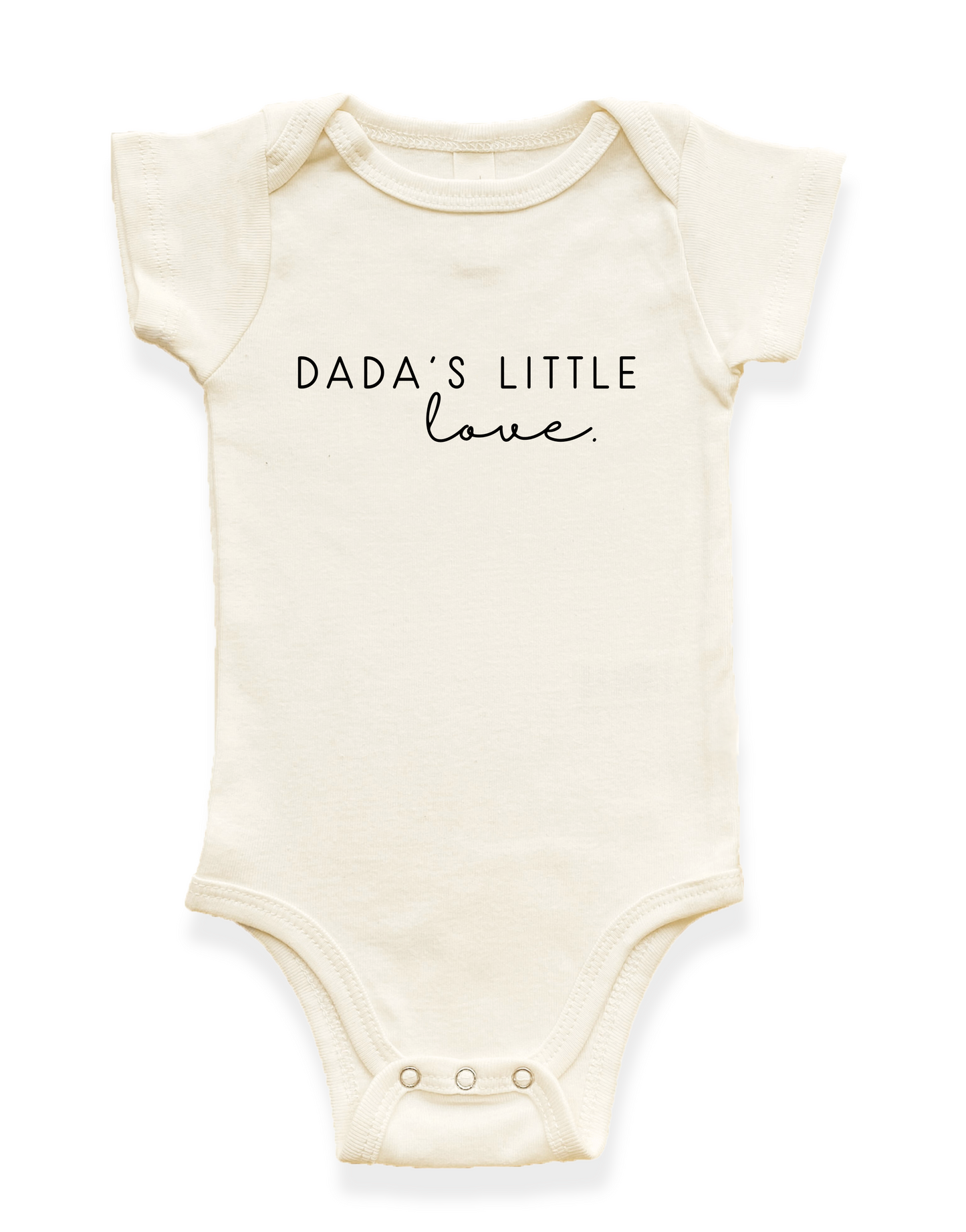 Dada's Little Love Organic Baby Bodysuit