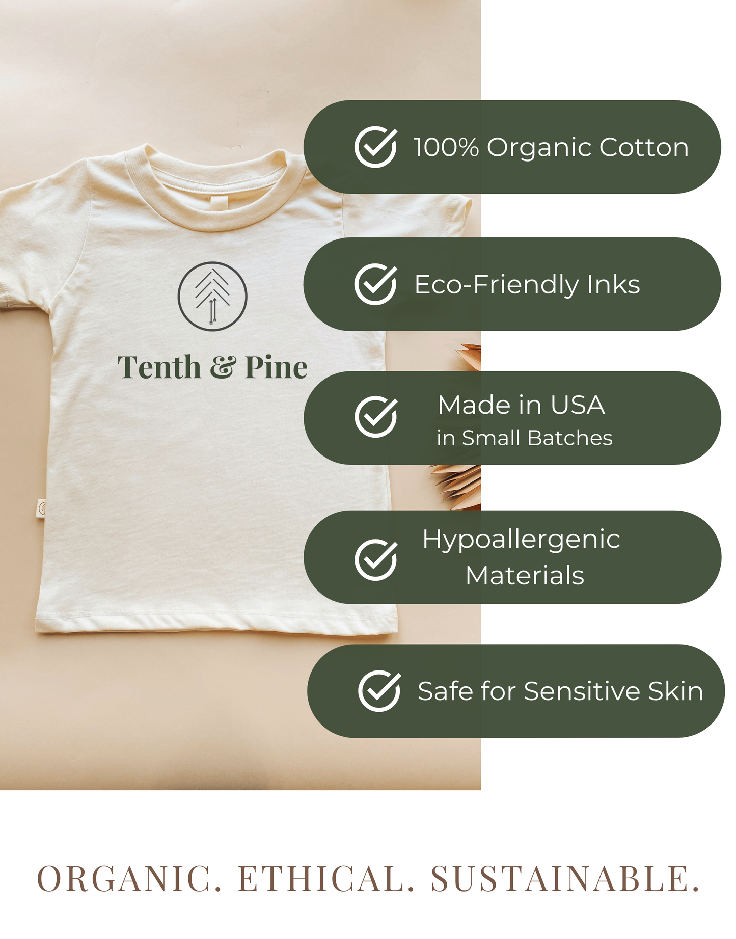 Dolce Estate Stamp Organic Kids T-Shirt
