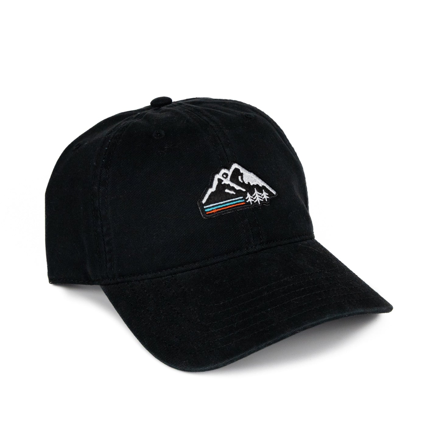 Retro Mountain Peached Cotton Dad Hat
