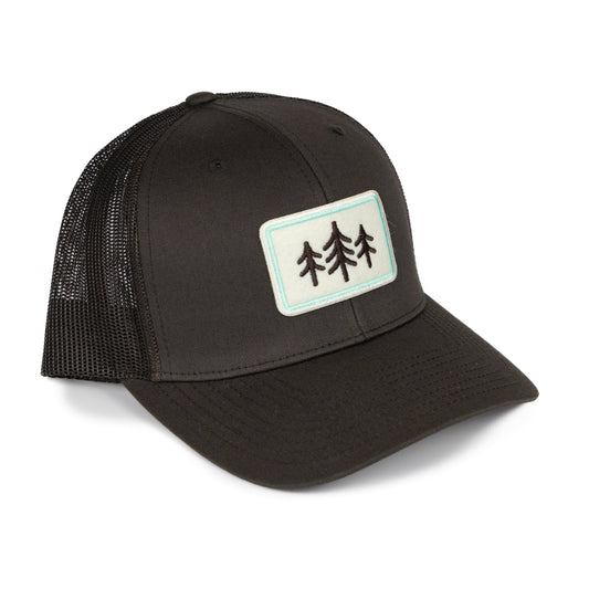 TriPine Felt Patch Trucker Hat