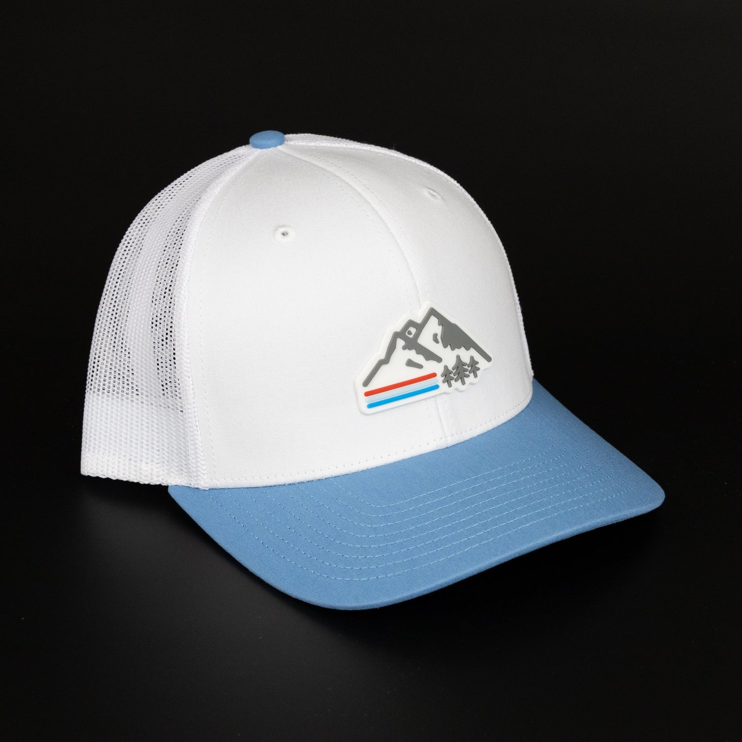 Retro Mountain Trucker Hat
