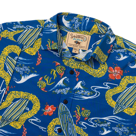 Surfboard Blue