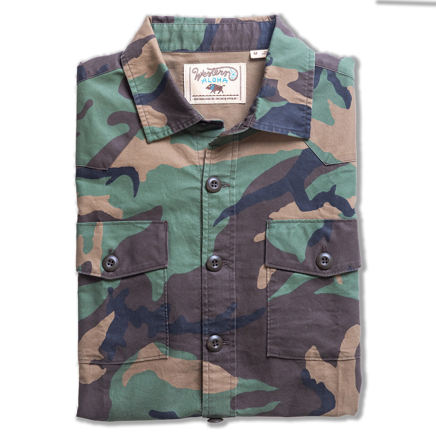 Waimea Overshirt Surplus Camo