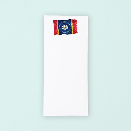 Mississippi Flag Lists Pad