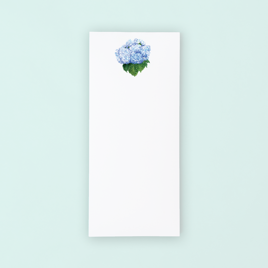 Blue Hydrangea Lists Pad