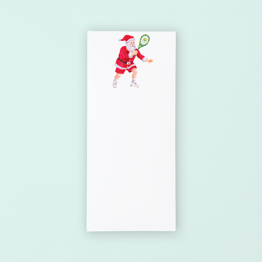 Tennis Santa List Pad