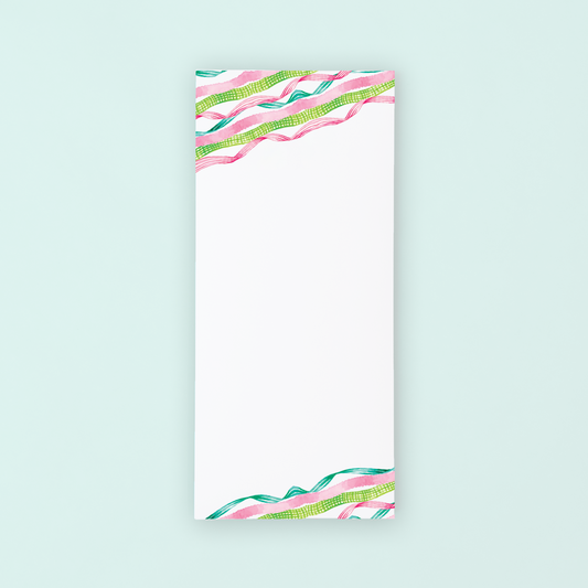 Vintage Ribbbon List Pad
