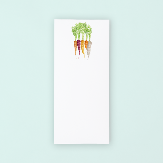 Colorful Carrot Lists Pad