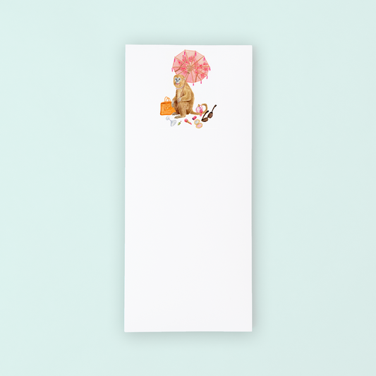 Fancy Monkey Lists Pad