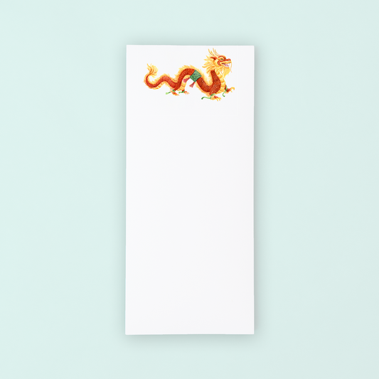 New Years Dragon Lists Pad