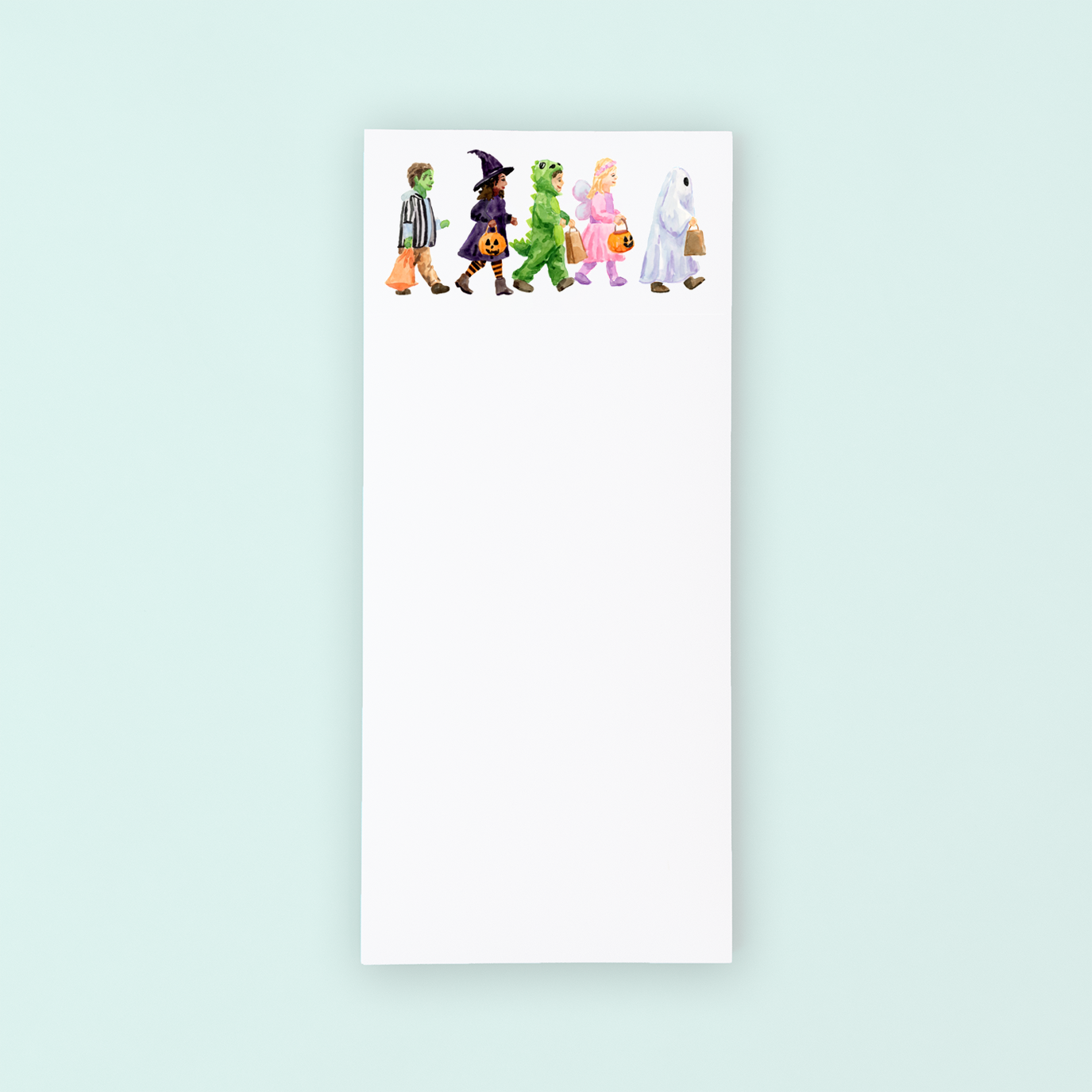 Halloween Costumes Lists Pad