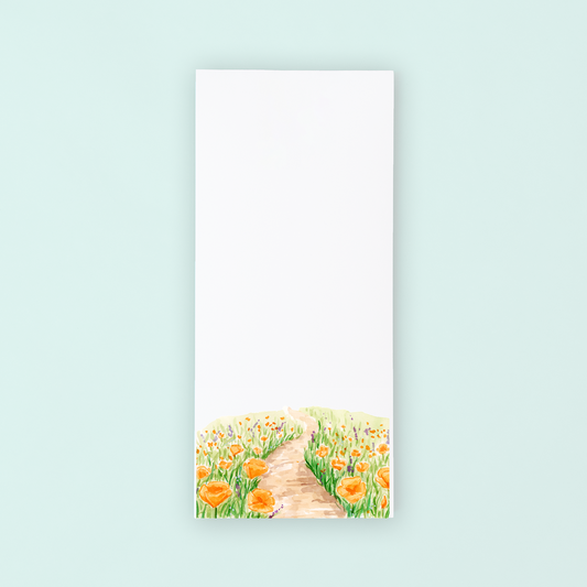 Poppy Path Lists Pad