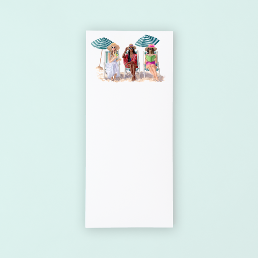 Beach Ladies Lists Pad