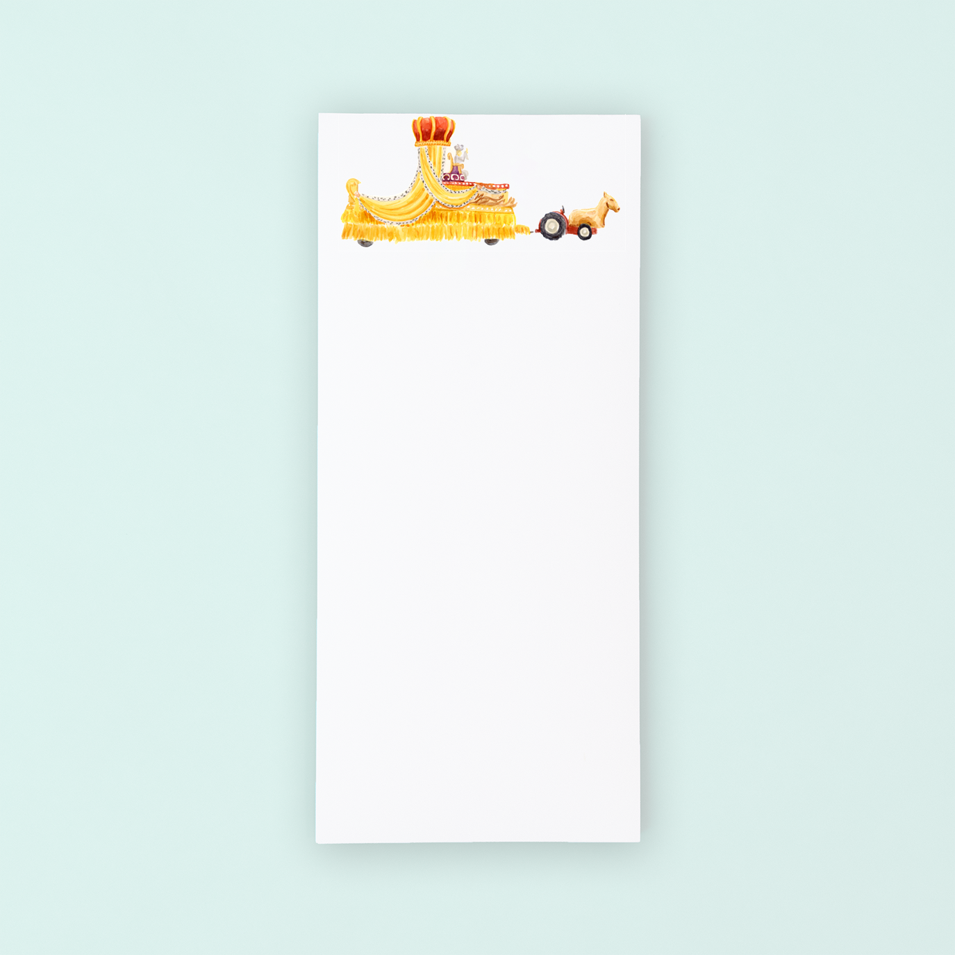 King Rex Mardi Gras Float Lists Pad