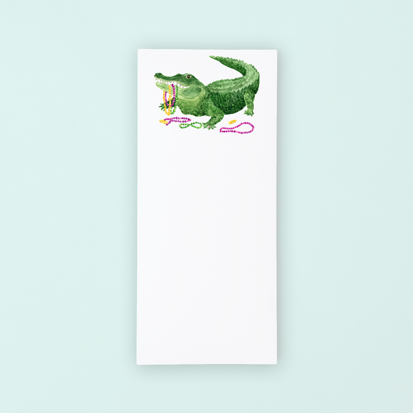 Alligator & Beads Lists Pad