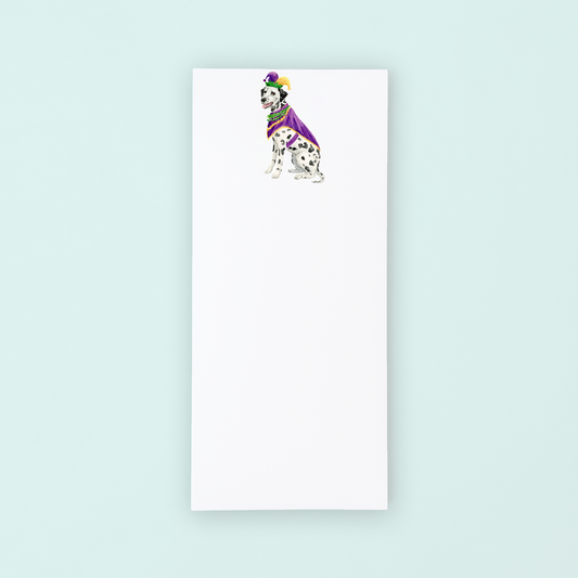 Dalmation Mardi Gras Lists Pad