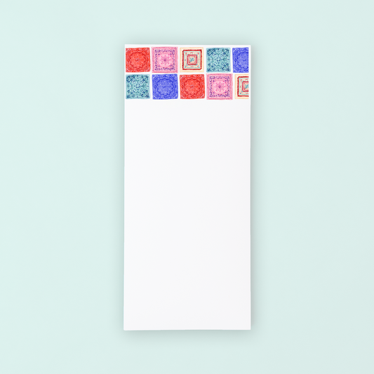 Colorful Bandanas Lists Pad