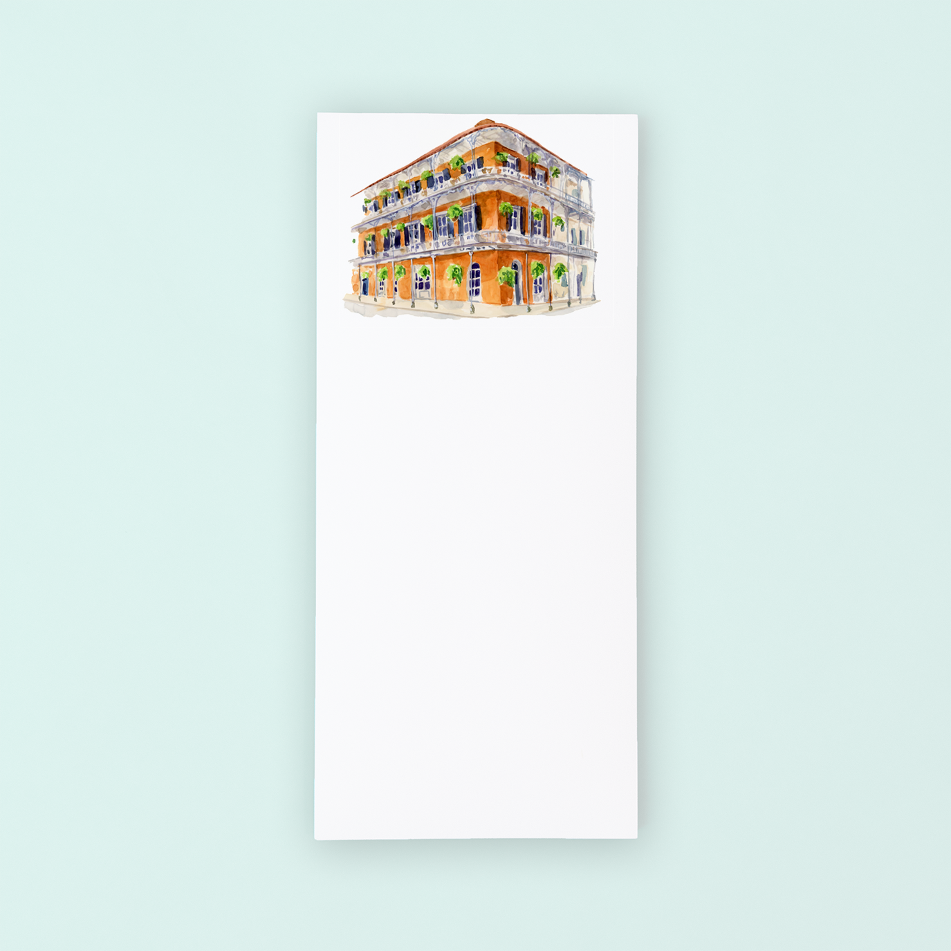 French Quarter Balcony Lists Pad