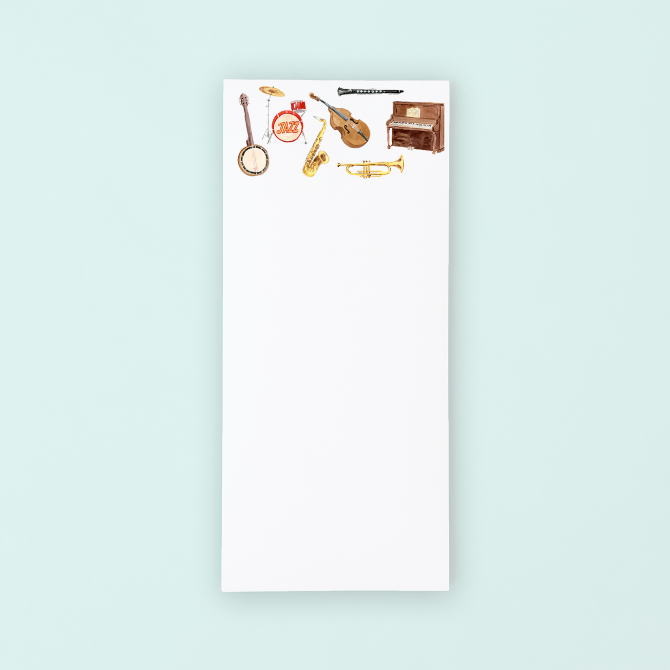Jazz Instruments Lists Pad