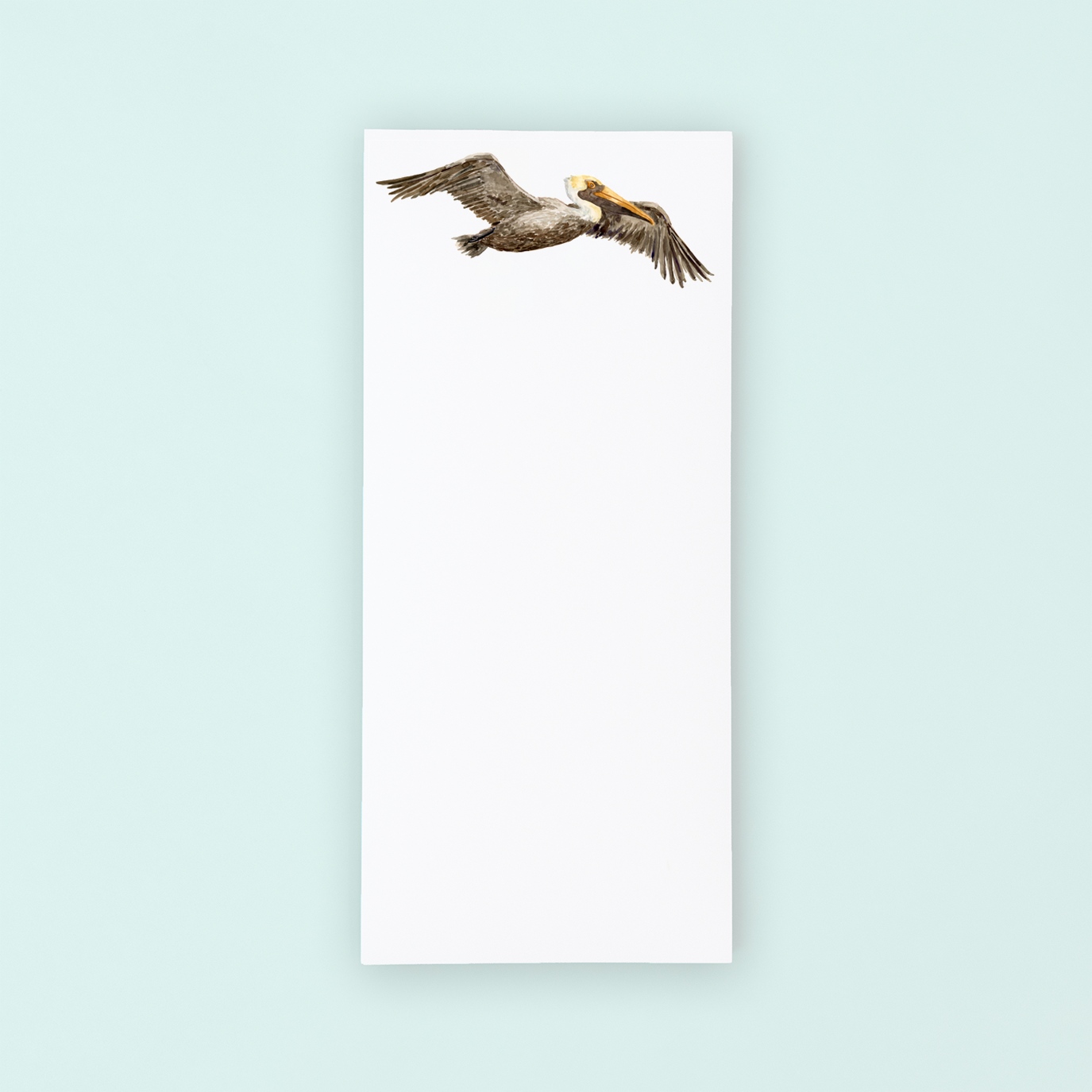 Flying Brown Pelican Lists Pad
