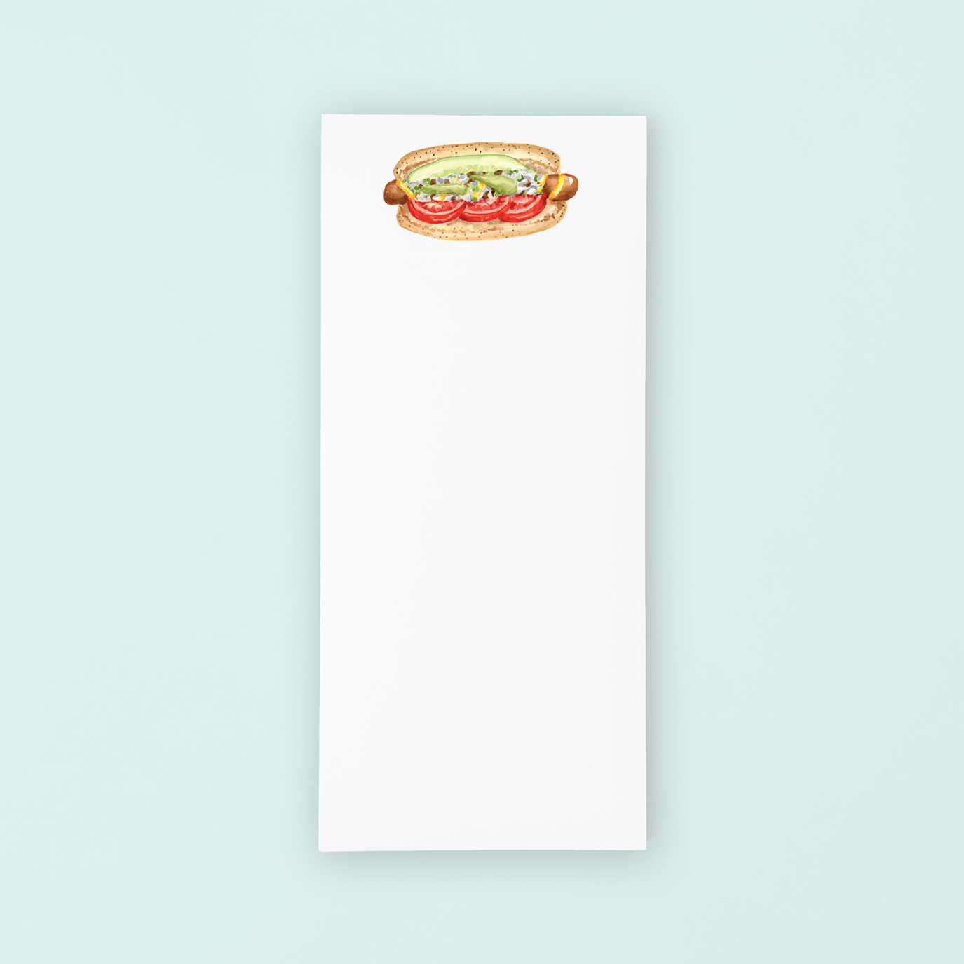 Chicago Hot Dog Listpad
