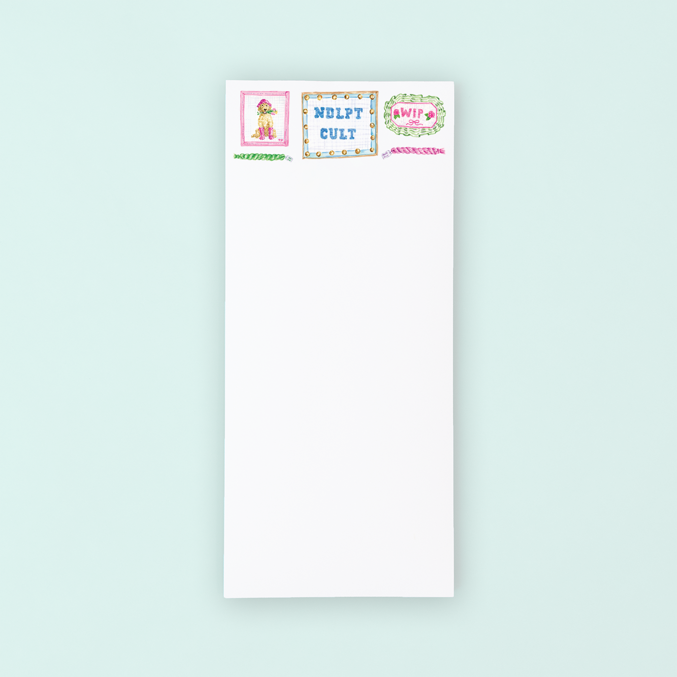 Needlepoint Cult Listpad