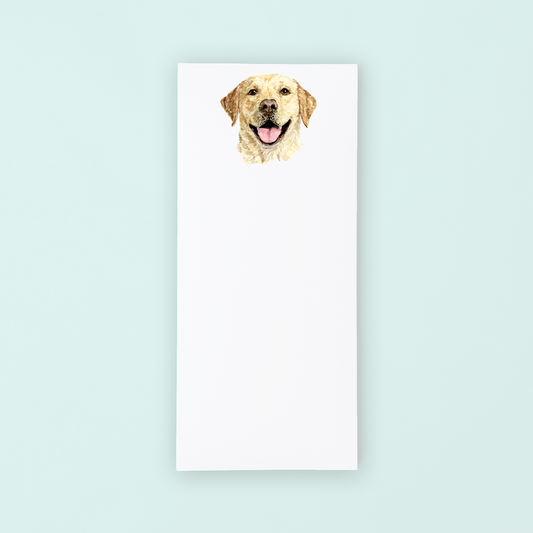 Yellow Lab Portrait Listpad