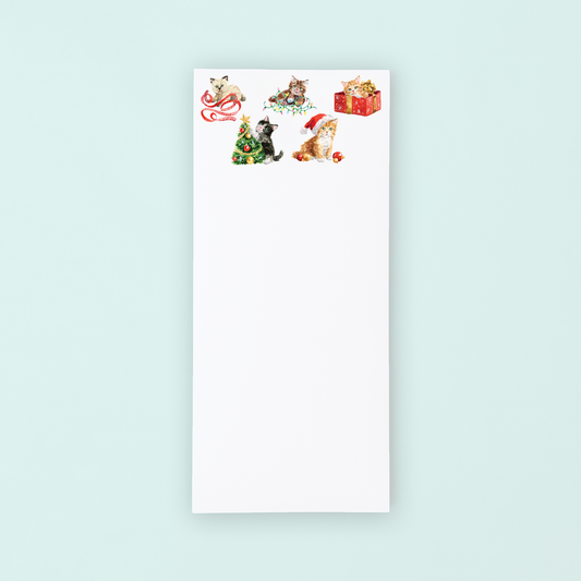 Holiday Kittens Listpad