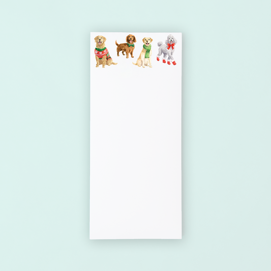 Holiday Dogs Listpad