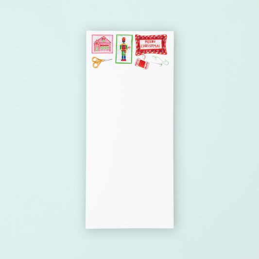 Holiday Needlepoint Listpad