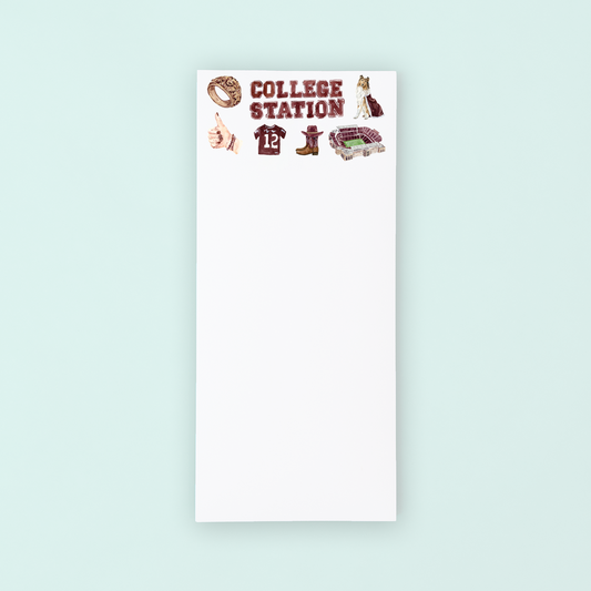 College Station Pattern Listpad