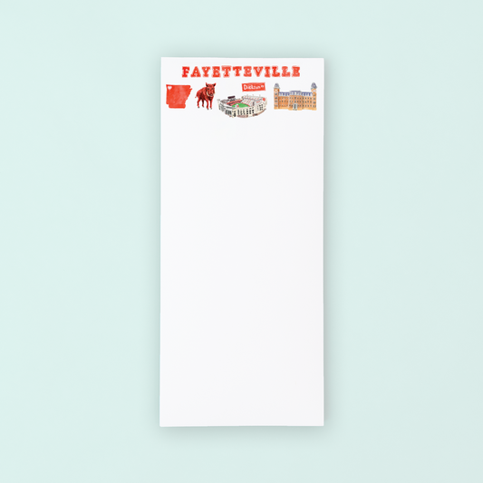 Fayetteville Pattern Listpad
