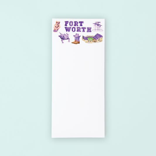 Fort Worth Pattern Listpad
