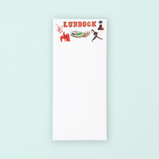 Lubbock Pattern Listpad