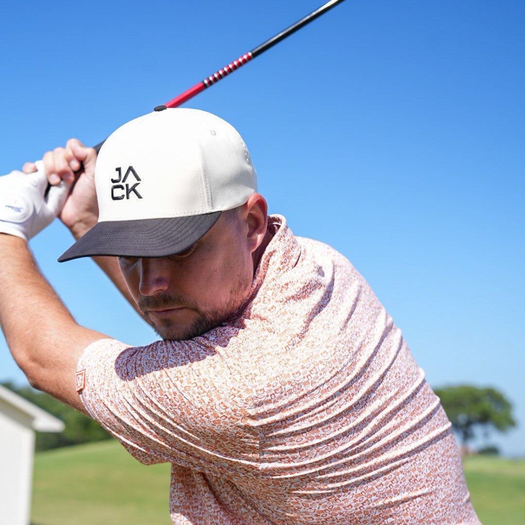 Tan & Black Jack Hat