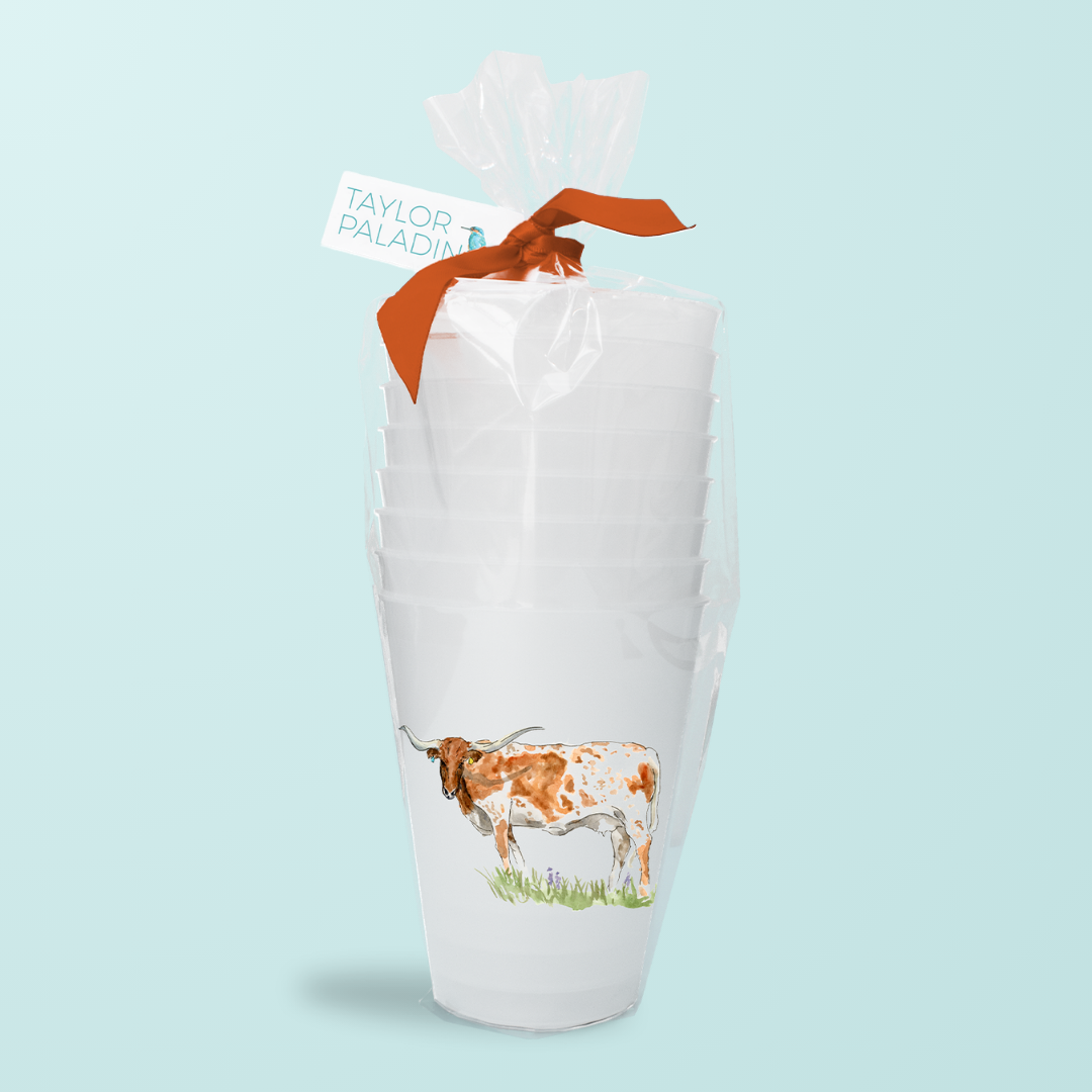 Texas Longhorn Cups