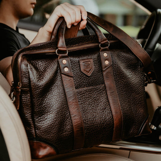 Theodore Leather Briefcase