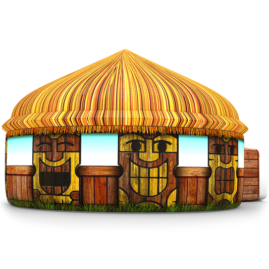 AirFort Tiki Hut Inflatable Kids Play Fort
