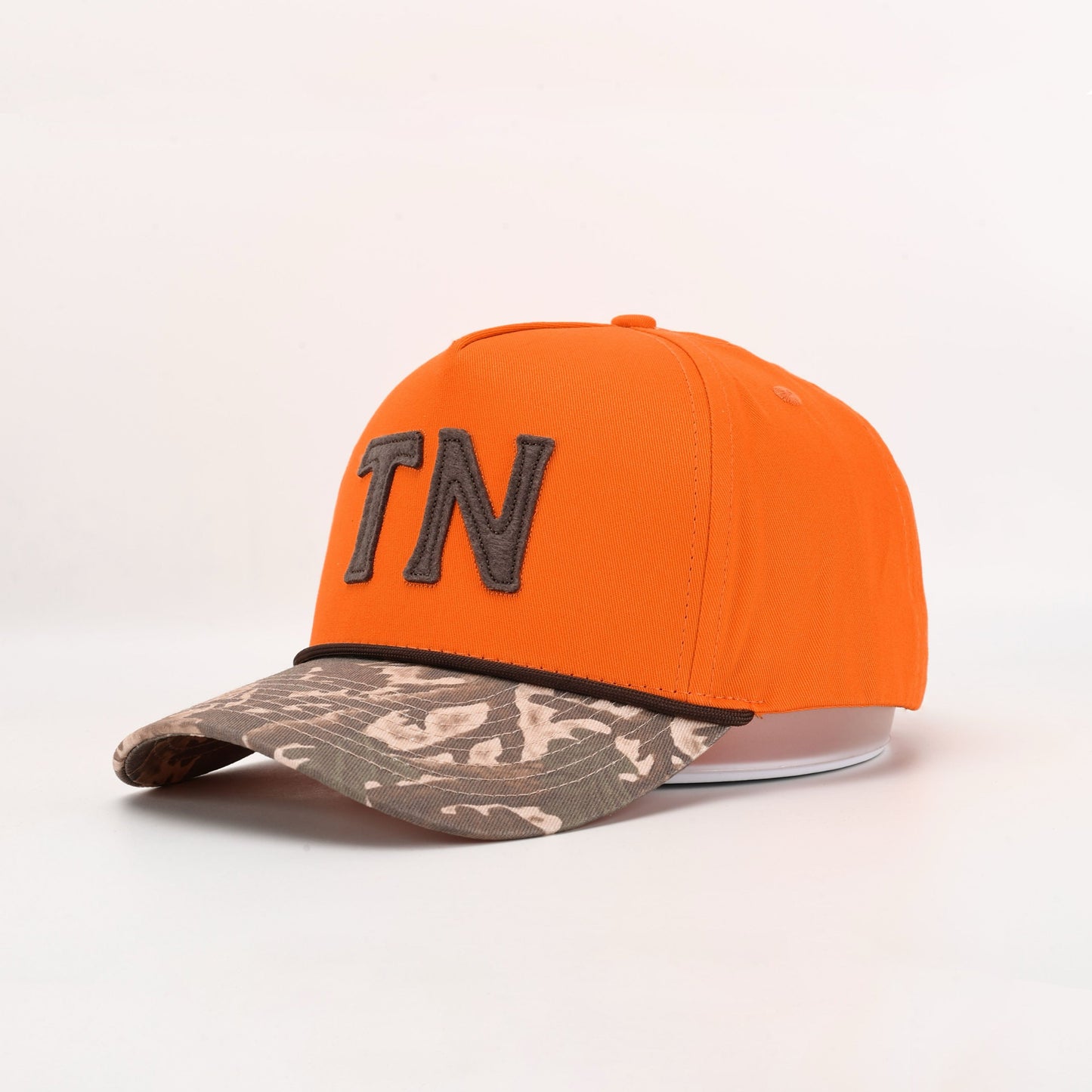 Tennessee "TN Hat" in Holler Orange & Timber Camo
